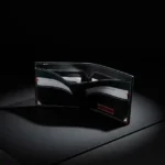 Elegant Slim Crocodile Pattern BiFold 100% Leather Wallet