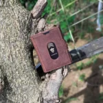 Zomidar Super Slim Snap Button Bi-Fold Antique Leather Wallet (The Cosmic)