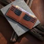 Zomidar Classic Bi-Fold Premium Leather Wallet (The Horizon)