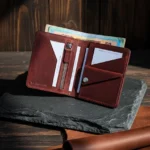 Zomidar Premium Quality Original Leather Bi-Fold Wallet (The Galaxy)