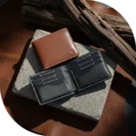 Zomidar Classic Bi-Fold Premium Leather Wallet (The Horizon)