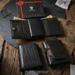 The Multiverse: 2-in-1 Multi-Functional Pop Up Leather Wallet (Trifold & Card Holder)