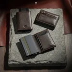 The Magneto | Leather Pop-Up Wallet by ZOMIDAR