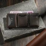 The Magneto | Leather Pop-Up Wallet by ZOMIDAR