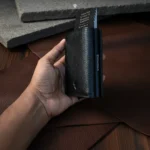 The Magneto | Leather Pop-Up Wallet by ZOMIDAR