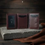 The Magneto | Leather Pop-Up Wallet by ZOMIDAR