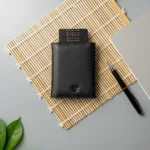 The Magneto | Leather Pop-Up Wallet by ZOMIDAR
