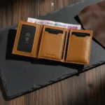 The Magneto | Leather Pop-Up Wallet by ZOMIDAR