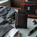 The Multiverse: 2-in-1 Multi-Functional Pop Up Leather Wallet (Trifold & Card Holder)