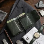The PopMag: Mini Magnetic Card Holder Leather Wallet