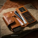 Magnetic Closure MultiFunctional Pop Up Card Holder Long Wallet (The QuickSnap Magnet Version)