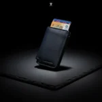 Ultra-Slim Leather Card Holder with Money Clip - The Rapid