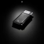 Ultra-Slim Leather Card Holder with Money Clip - The Rapid