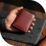 Zomidar Premium Quality Original Leather Bi-Fold Wallet (The Galaxy)