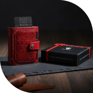 Alligator Pattern Multifunctional Genuine Leather Wallet (The Infinity)