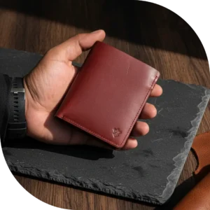 Zomidar Premium Quality Original Leather Bi-Fold Wallet (The Galaxy)