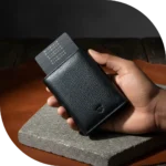 The Magneto | Leather Pop-Up Wallet by ZOMIDAR