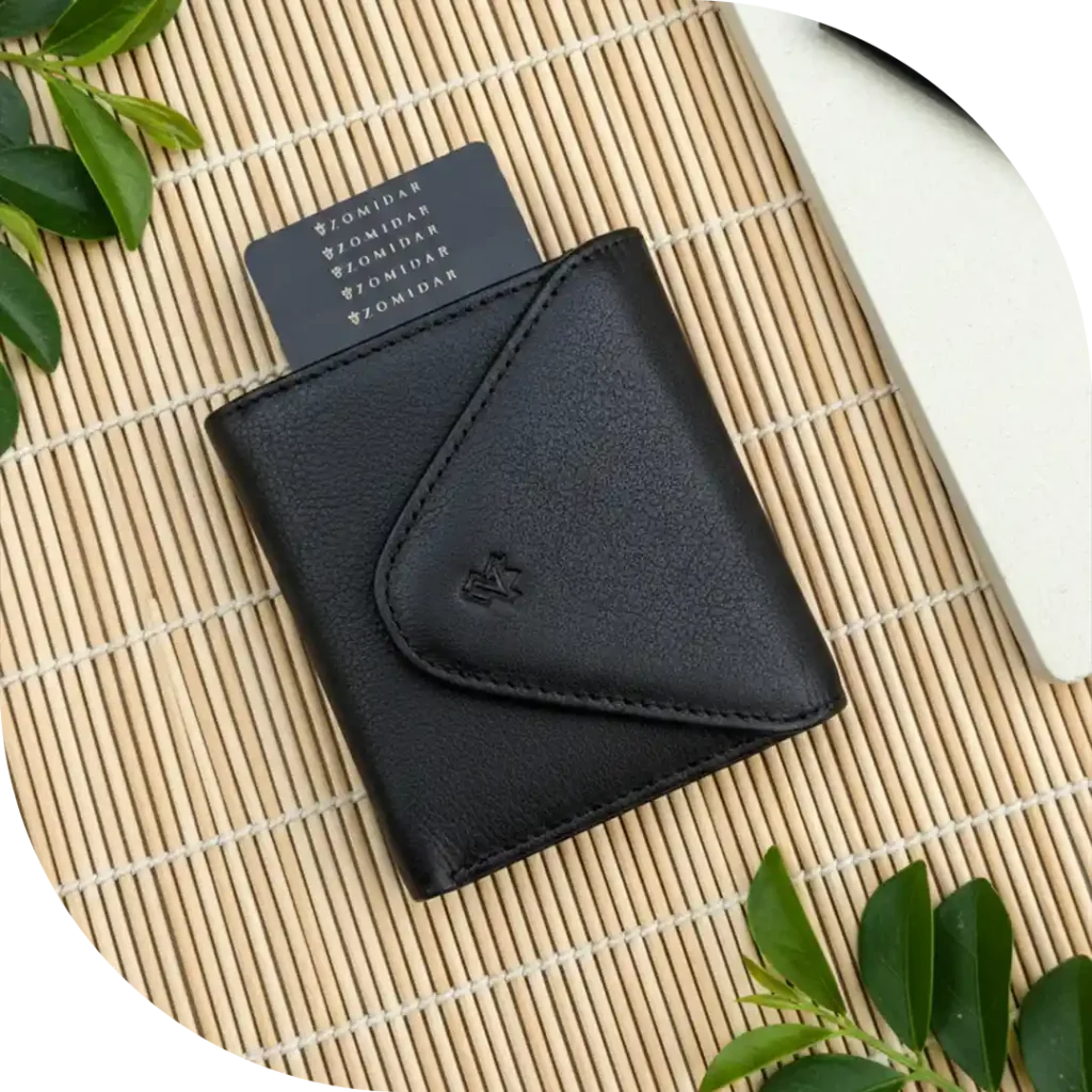 leather card holder wallet