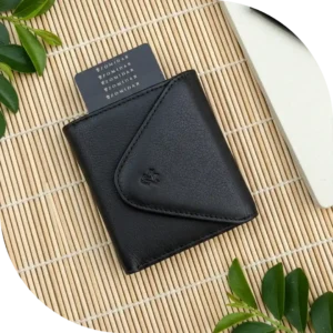 leather card holder wallet
