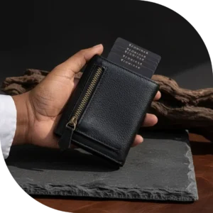 Pop Up Leather Wallet